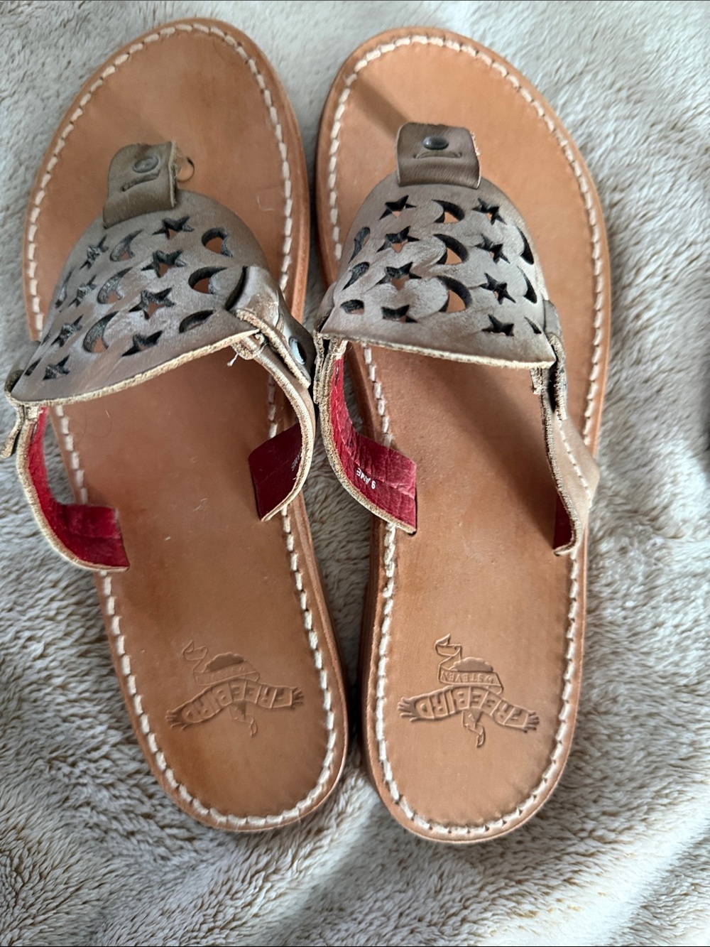 Like new Freebird Vallarta sandals size 8 - Picture 3 of 5